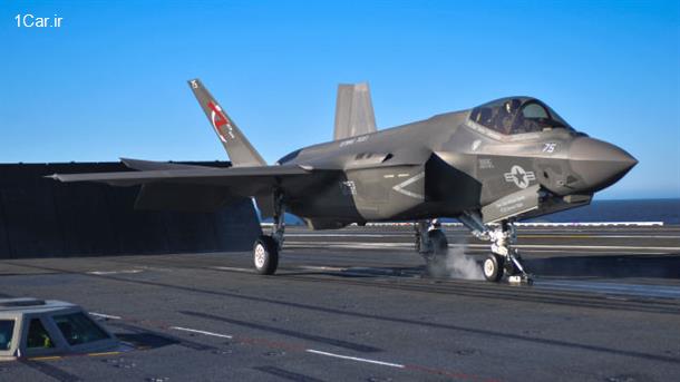 F-35C در اولین پروازهای آزمایشی